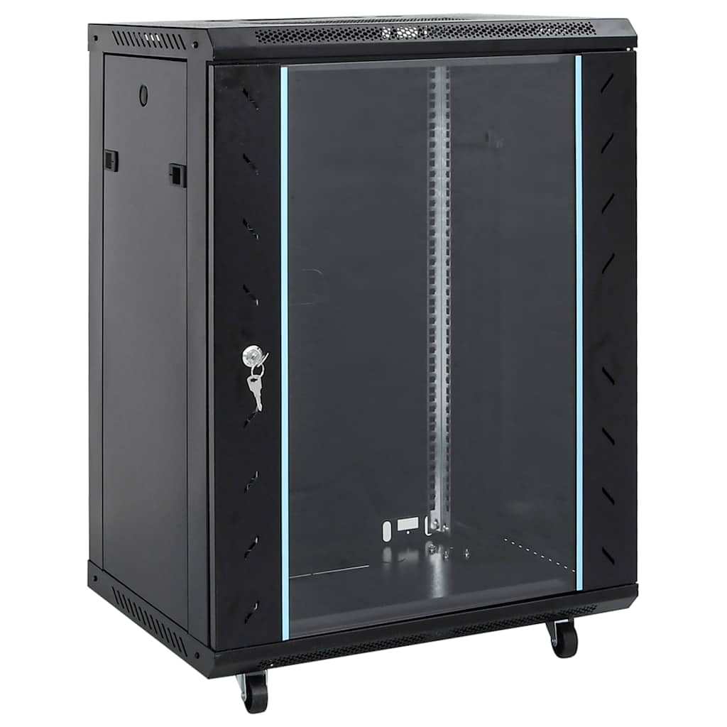 15U Netwerkkast met Draaipoten 19" IP20 60x45x86 cm
