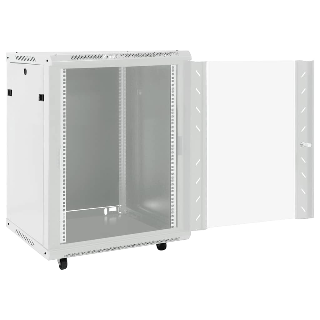 Netwerkkast met draaiwieltjes 15U 19" IP20 60x45x86 cm – afbeelding 2