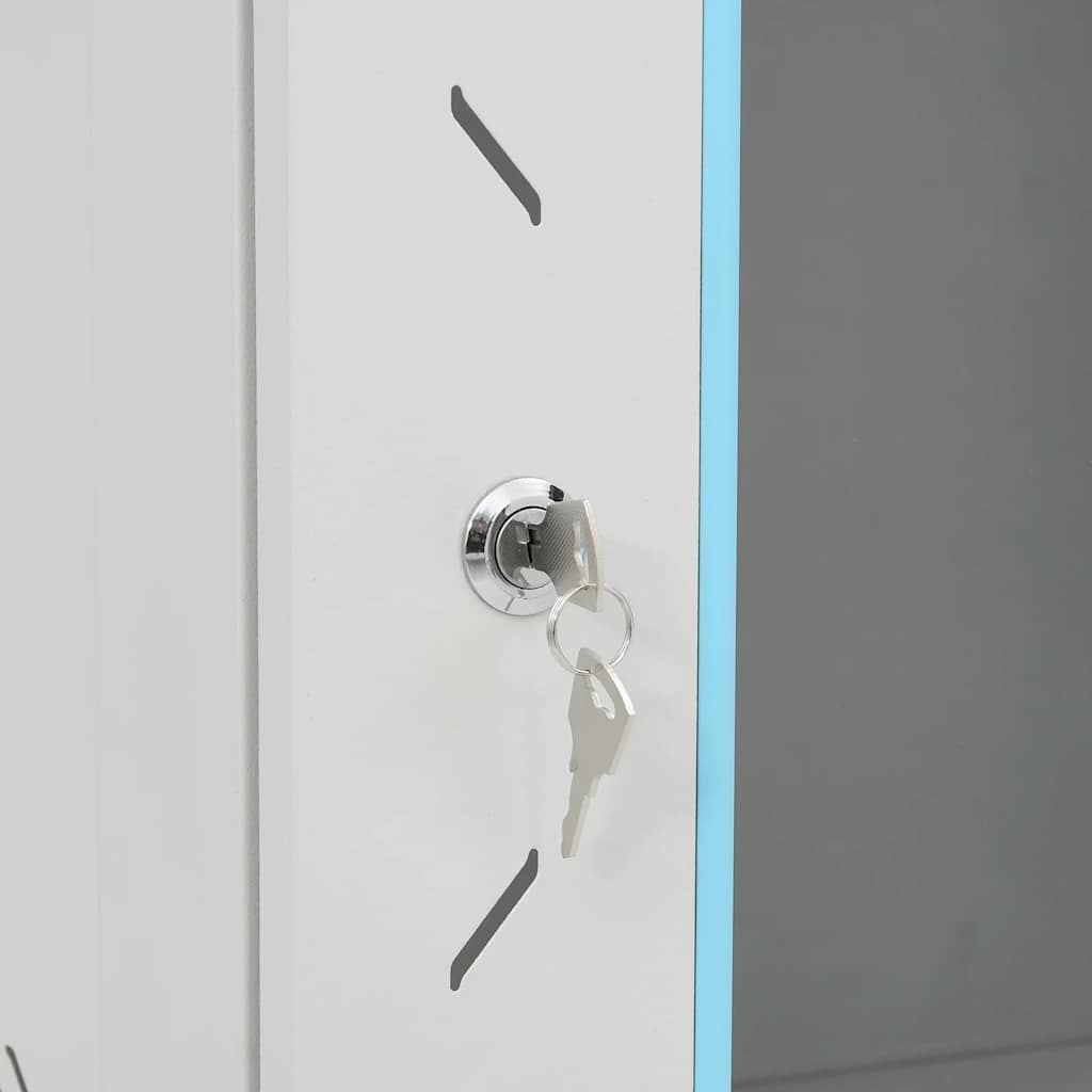 Netwerkkast met draaiwieltjes 15U 19" IP20 60x45x86 cm – afbeelding 7