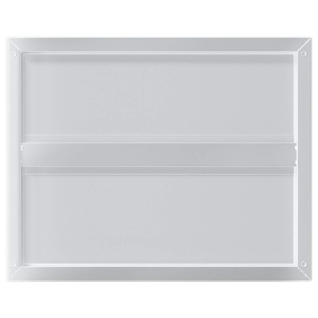 Wandschappen 2 st 50x40 cm roestvrijstaal zilverkleurig – afbeelding 7