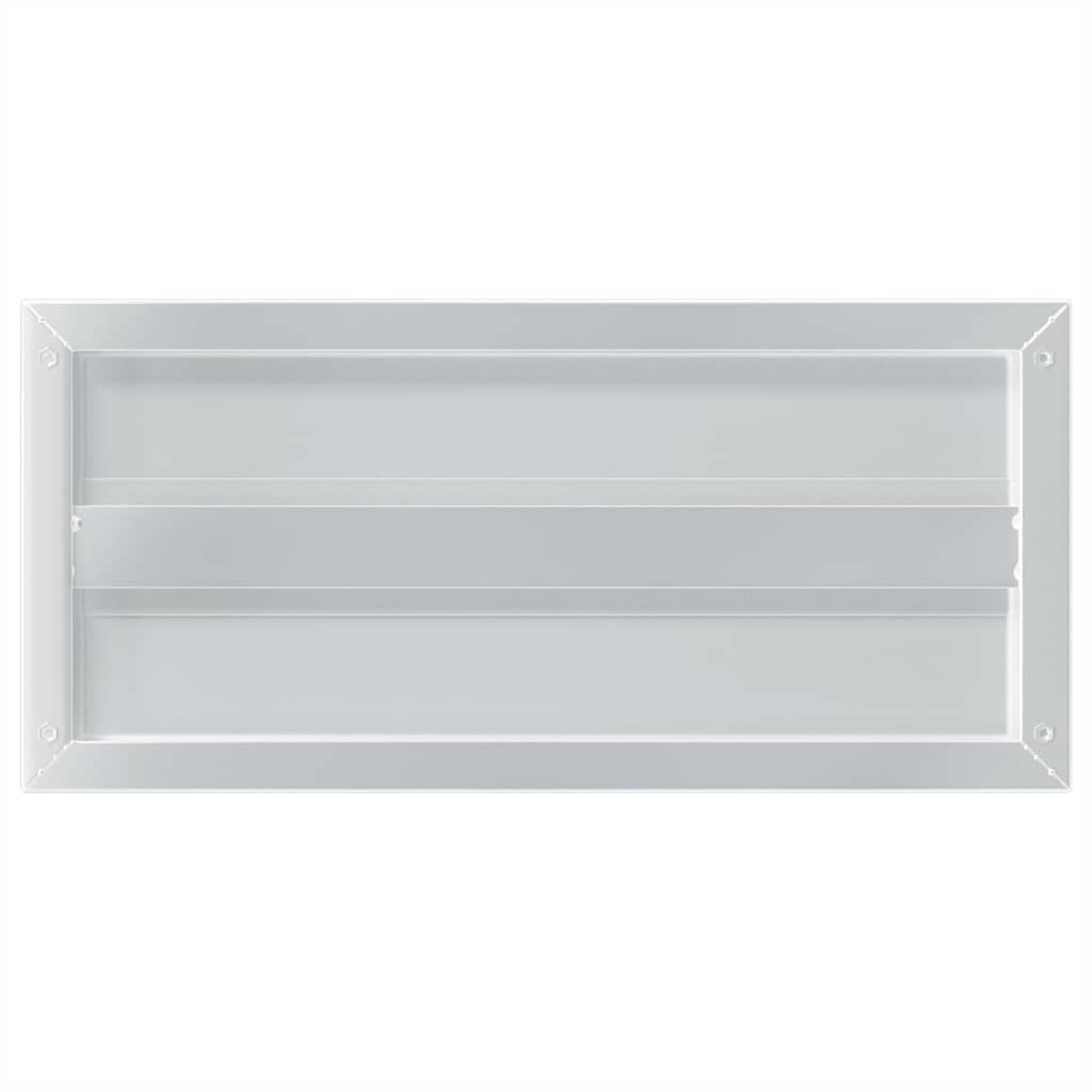 Wandschappen 2 st 50x23,5 cm roestvrijstaal zilverkleurig – afbeelding 7
