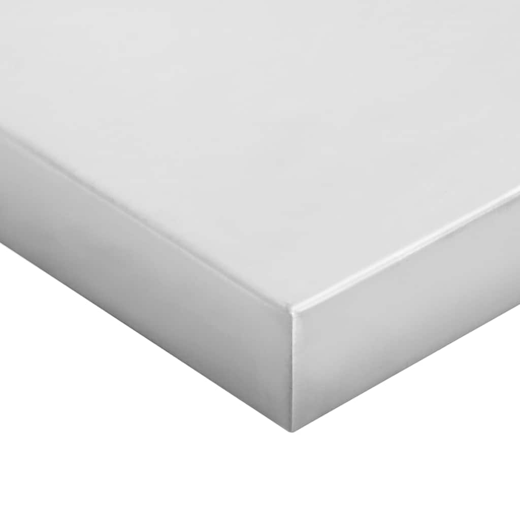 Wandschappen 2 st 50x23,5 cm roestvrijstaal zilverkleurig – afbeelding 9