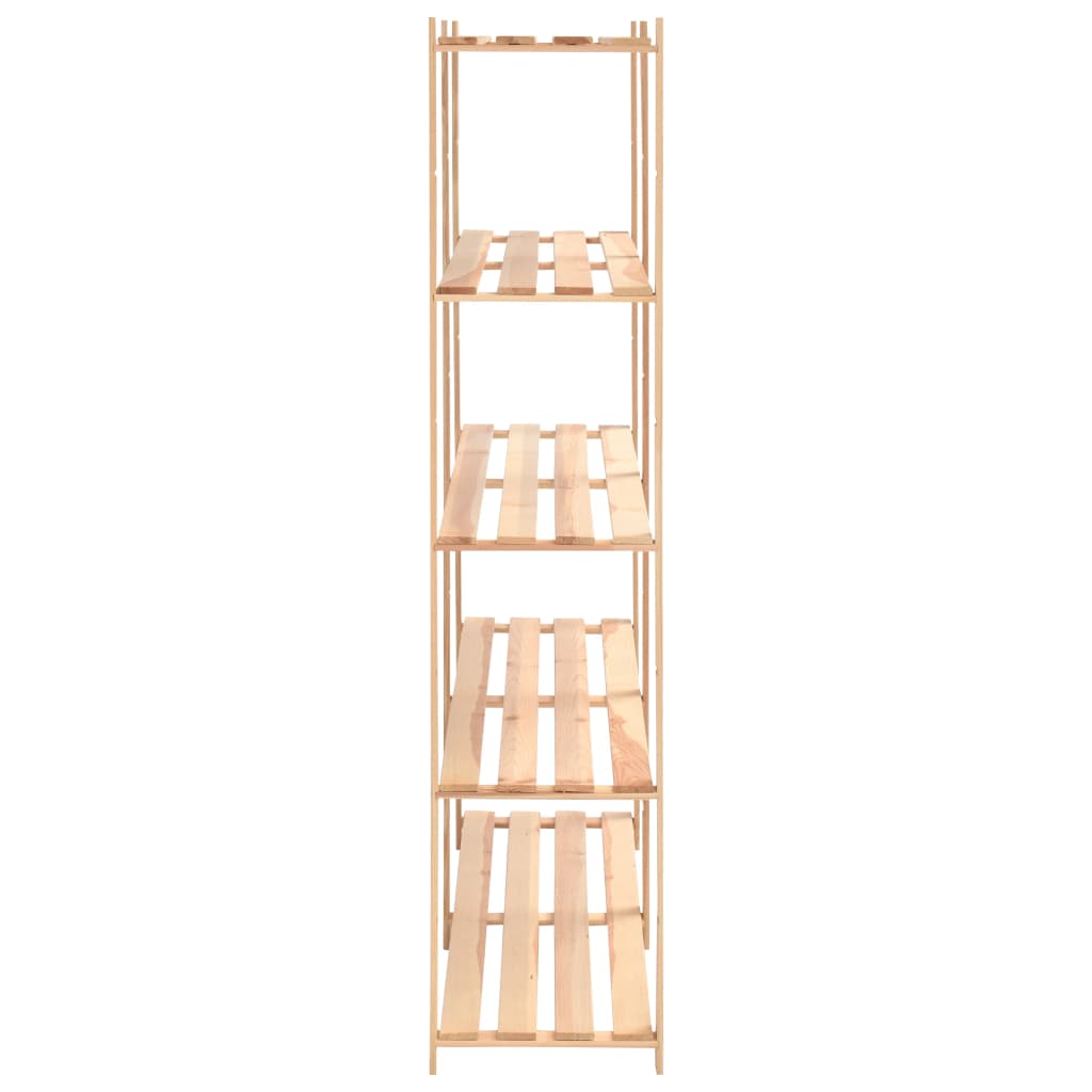 Opbergrekken 5-laags 5 st 170x38x170 cm grenenhout 500 kg – afbeelding 5