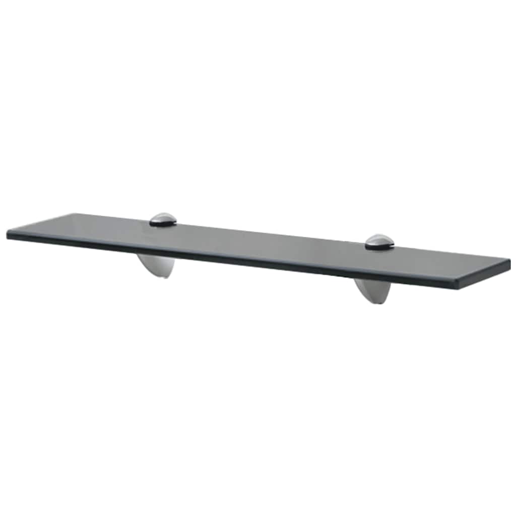 Schappen zwevend 2 st 50x10 cm 8 mm glas – afbeelding 2