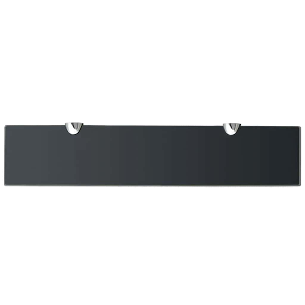 Schappen zwevend 2 st 50x10 cm 8 mm glas – afbeelding 4