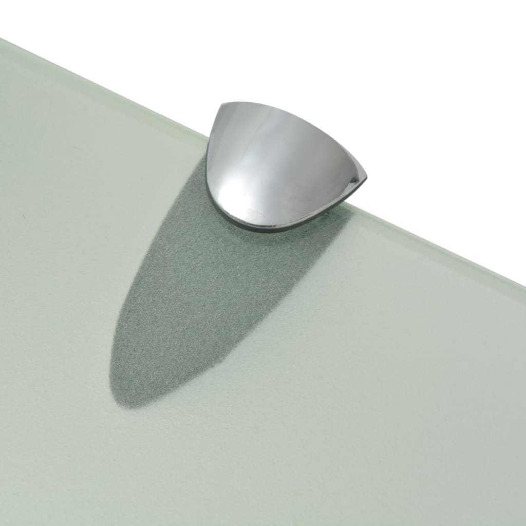 Schappen zwevend 2 st 100x10 cm 8 mm glas – afbeelding 5
