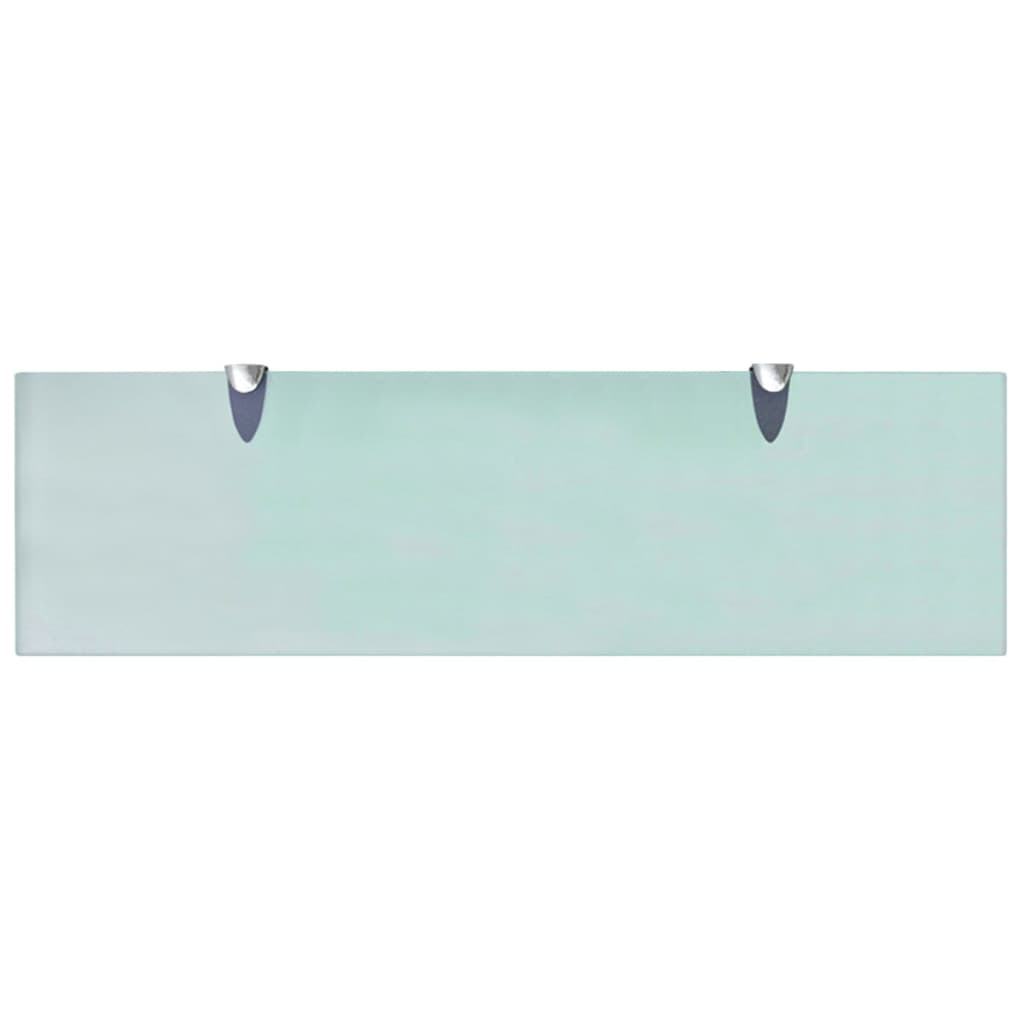 Schappen zwevend 2 st 70x20 cm 8 mm glas – afbeelding 4