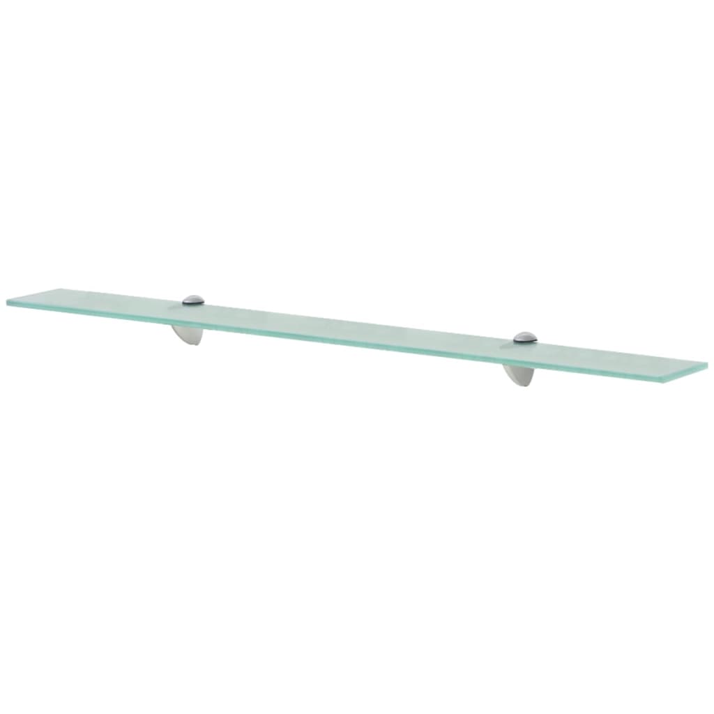 Schappen zwevend 2 st 90x20 cm 8 mm glas – afbeelding 2