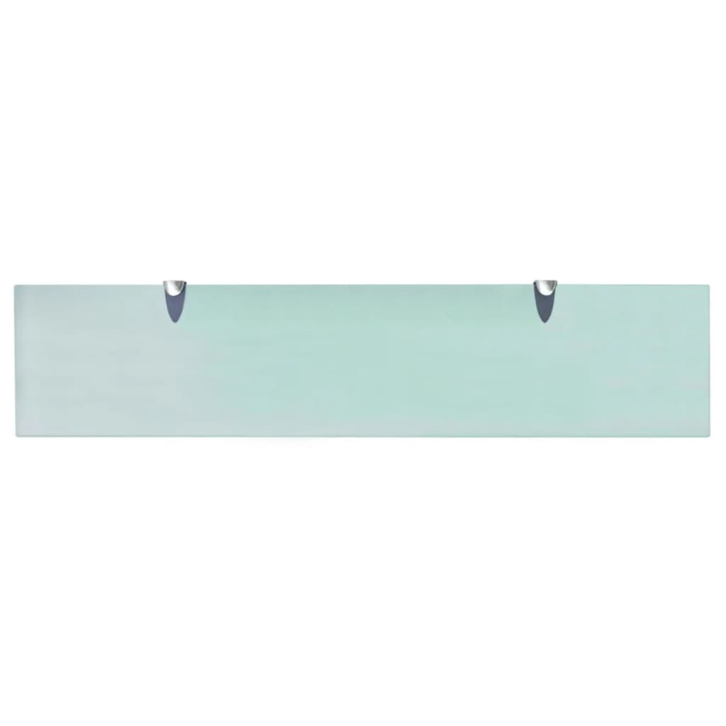 Schappen zwevend 2 st 90x20 cm 8 mm glas – afbeelding 4
