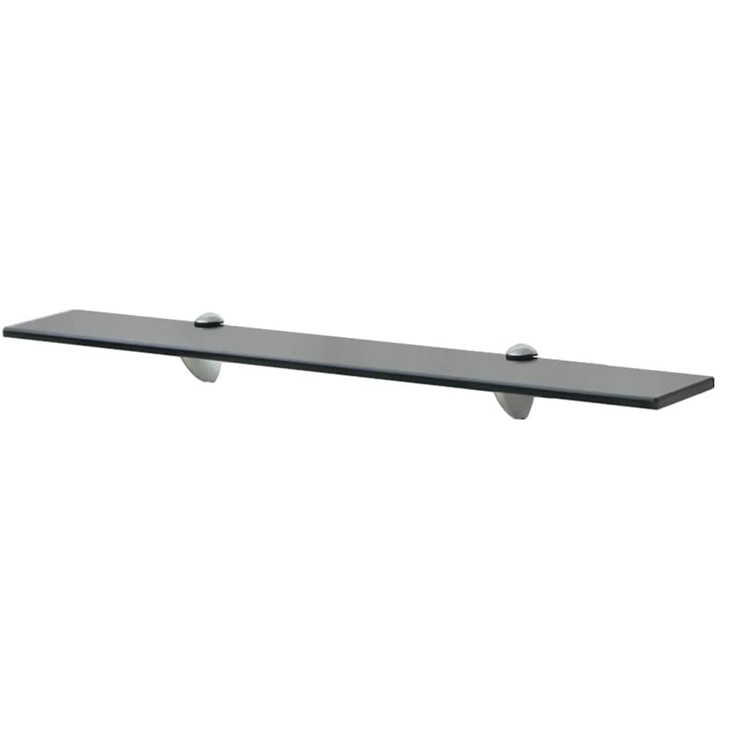 Schappen zwevend 2 st 70x20 cm 8 mm glas – afbeelding 2
