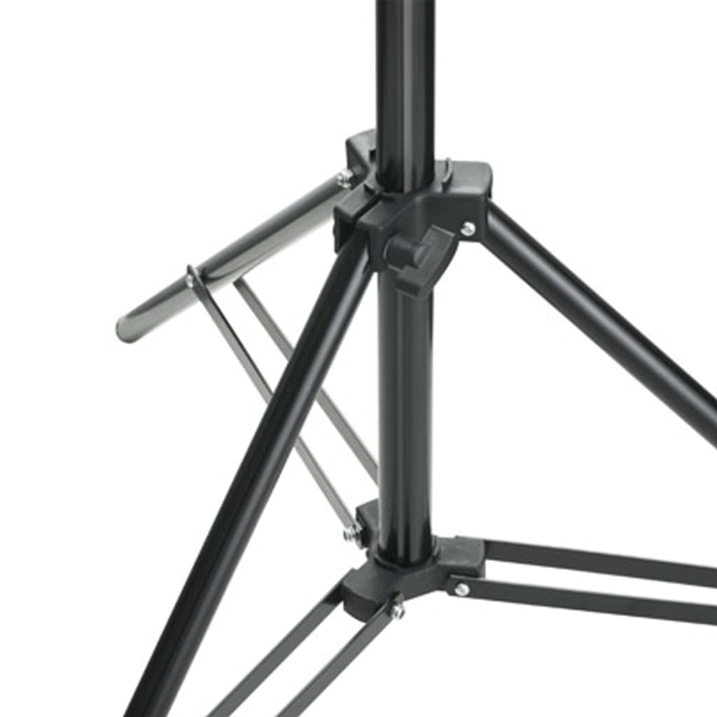 Fotostudioset met softboxlampen en achtergrond – afbeelding 11