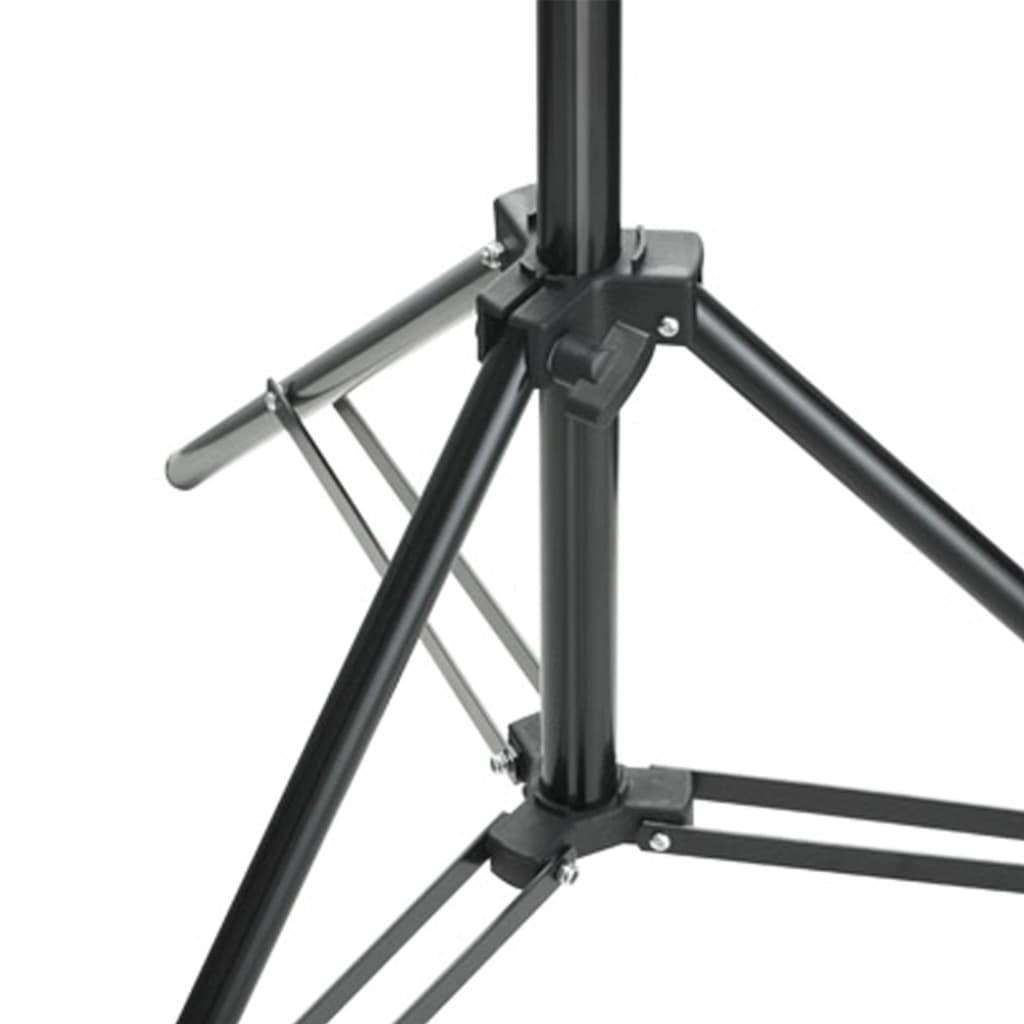 Fotostudioset met verlichtingsset en achtergrond – afbeelding 9