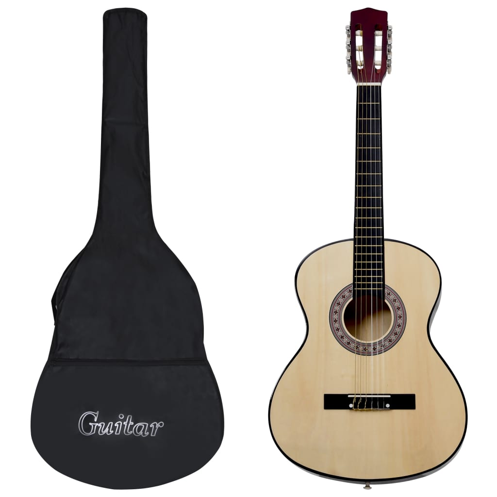 Gitaar klassiek beginner met tas 4/4 39"