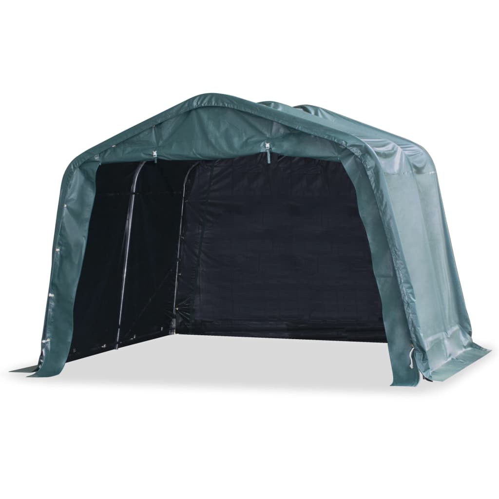Veetent verwijderbaar 550 g/m² 3,3x3,2 m PVC donkergroen