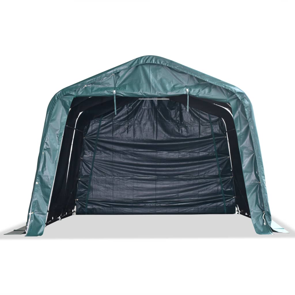 Veetent verwijderbaar 550 g/m² 3,3x4,8 m PVC donkergroen – afbeelding 2