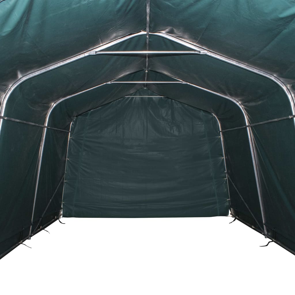 Veetent verwijderbaar 550 g/m² 3,3x4,8 m PVC donkergroen – afbeelding 4