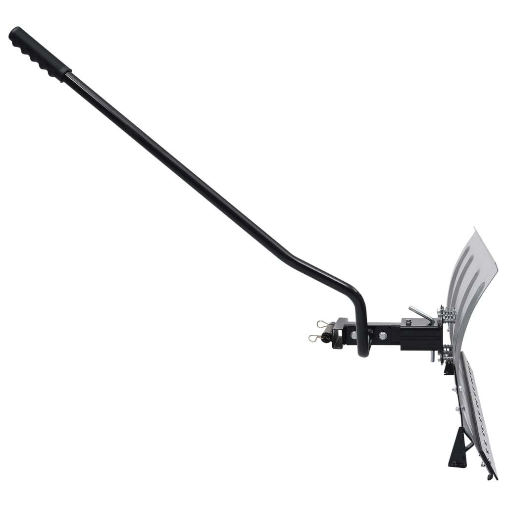 Sneeuwploeg voor gazonmaaier met adapter 100 cm – afbeelding 4
