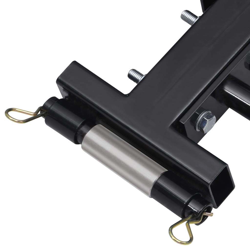 Sneeuwploeg voor gazonmaaier met adapter 100 cm – afbeelding 8