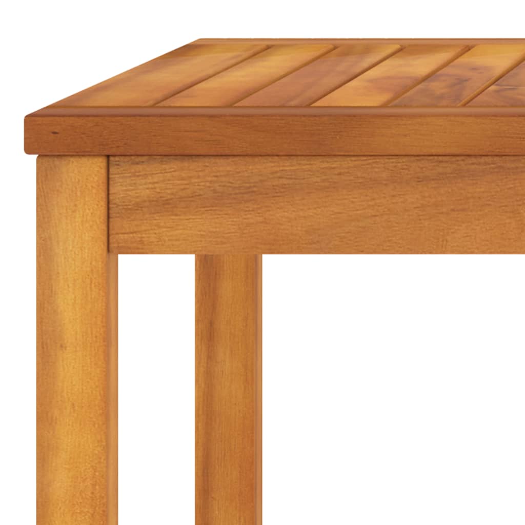 4-delige Loungeset met kussens massief acaciahout – afbeelding 9