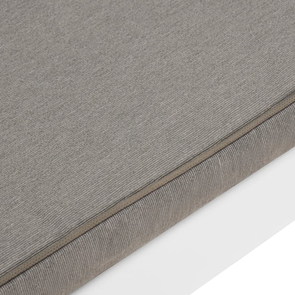 6-delige Loungeset met kussens kunststof wit – afbeelding 10