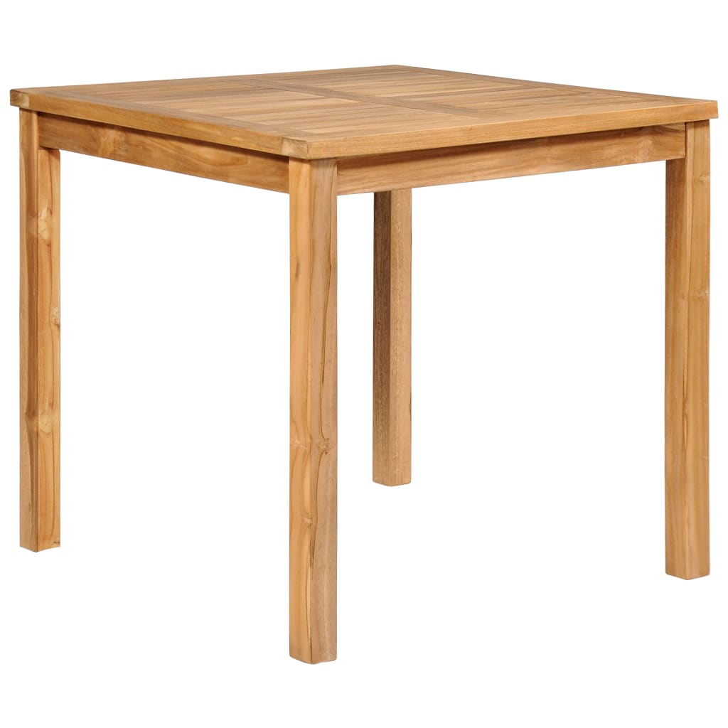 3-delige tuinset 80x80 cm massief teakhout – afbeelding 8