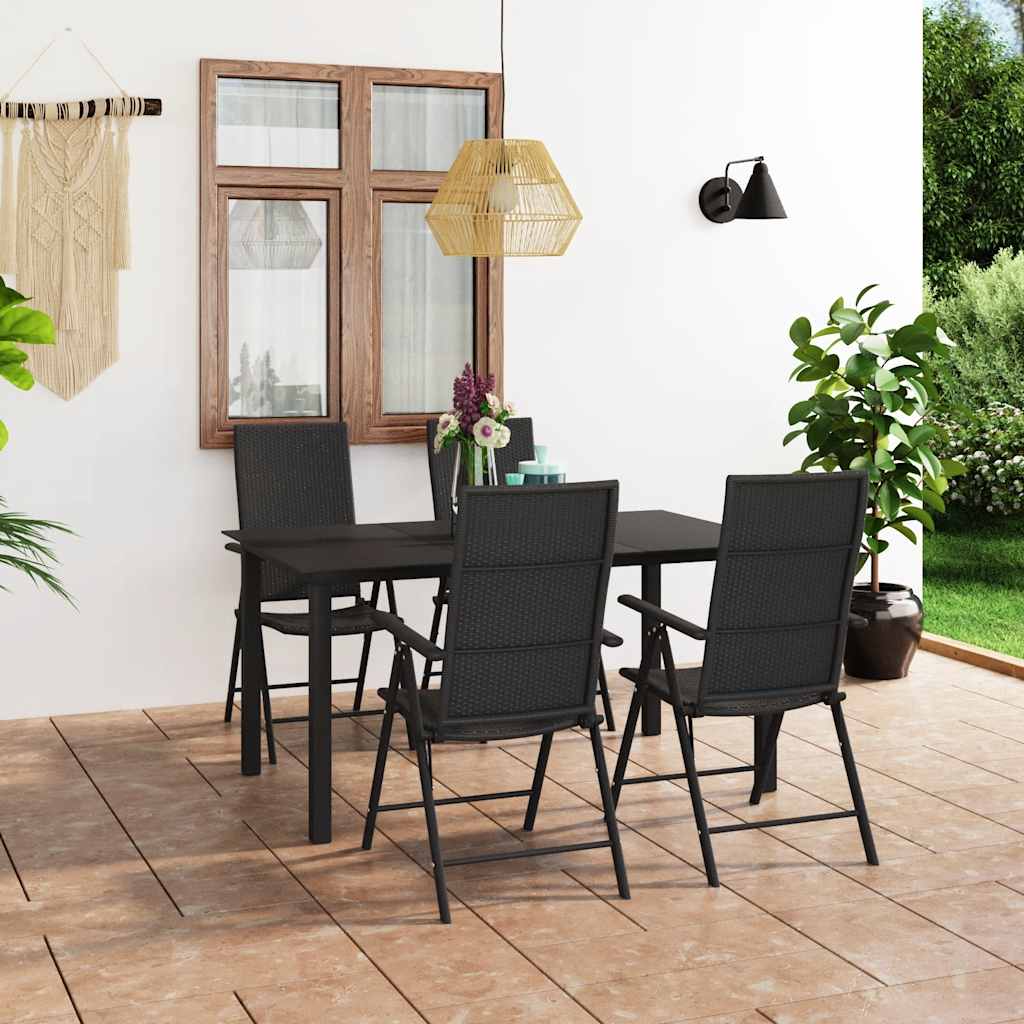 5-delige Tuinset zwart – afbeelding 1