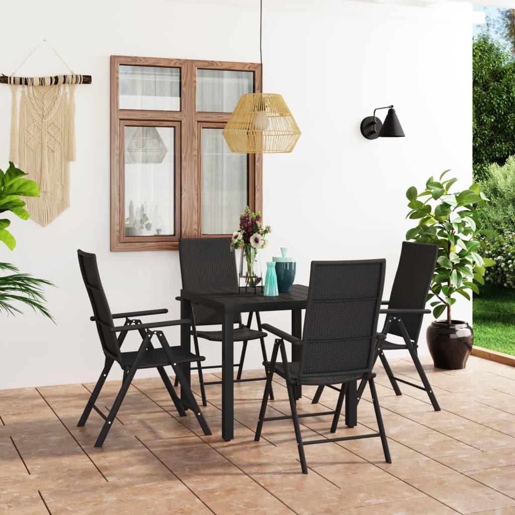 5-delige Tuinset zwart – afbeelding 1