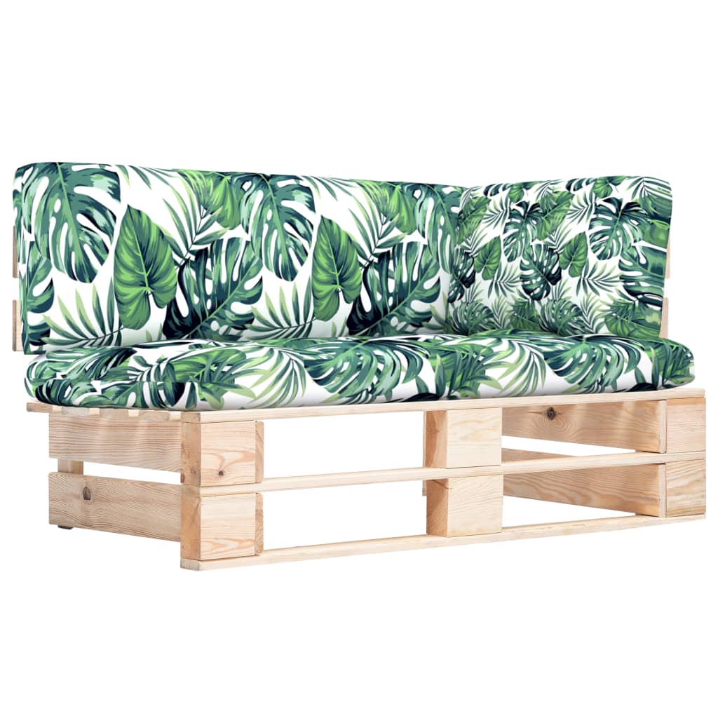 Tuinhoekbank pallet geïmpregneerd grenenhout