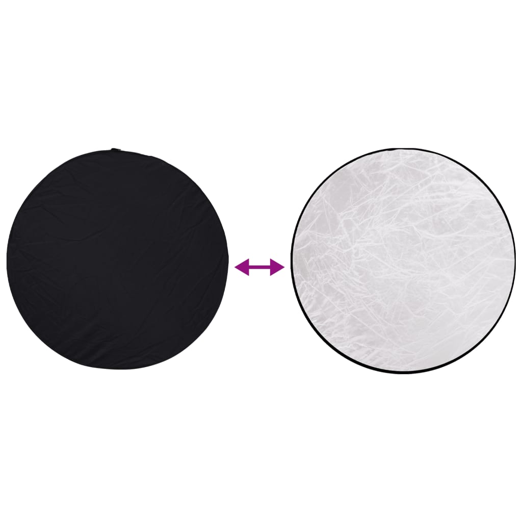 Fotostudioset met softboxlampen, achtergrond en reflector – afbeelding 8