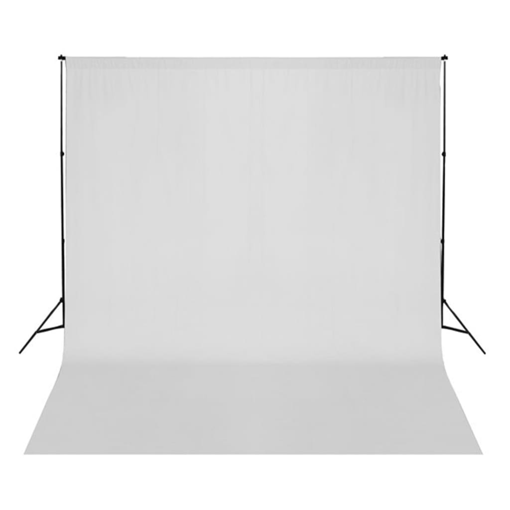 Fotostudioset met lampen, paraplu's, achtergrond en reflector – afbeelding 5