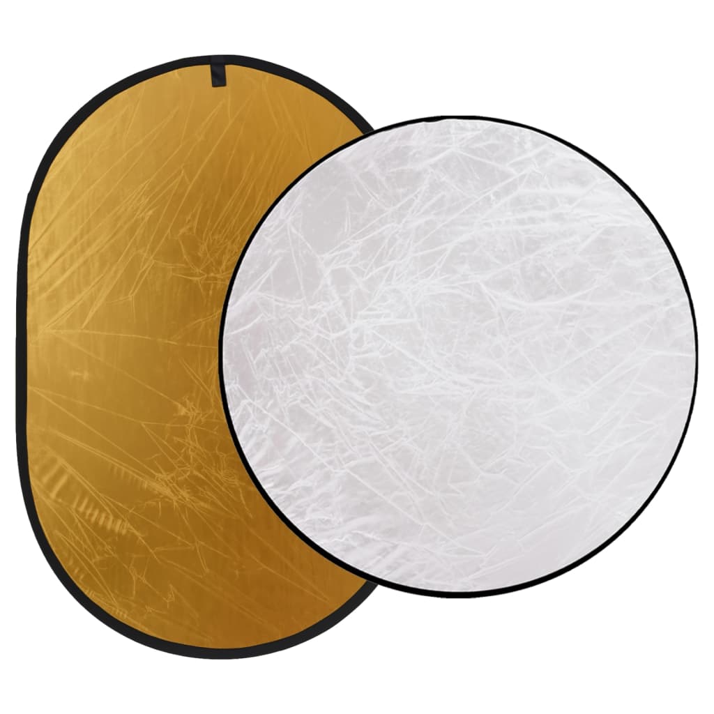 Fotostudioset met lampen, paraplu's, achtergrond en reflector – afbeelding 6
