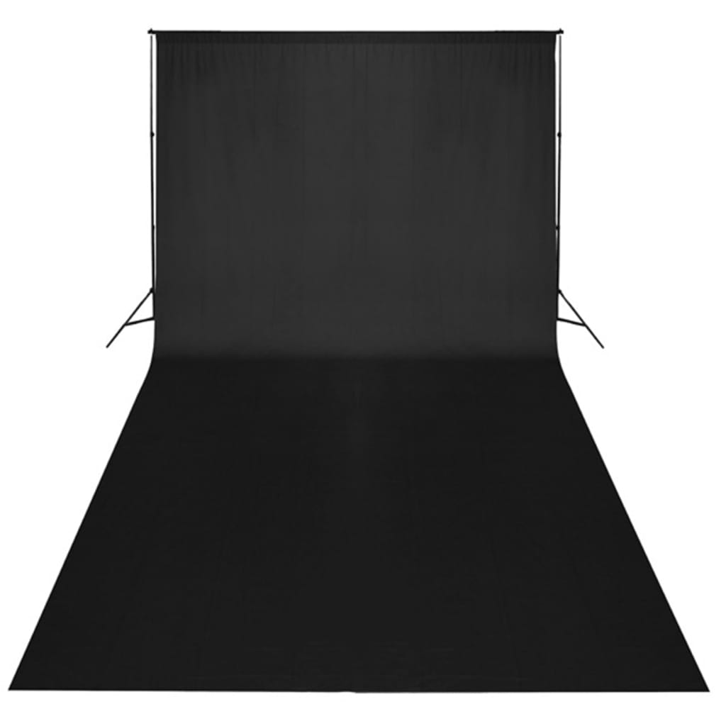 Fotostudioset met lampen, achtergrond en reflector – afbeelding 4
