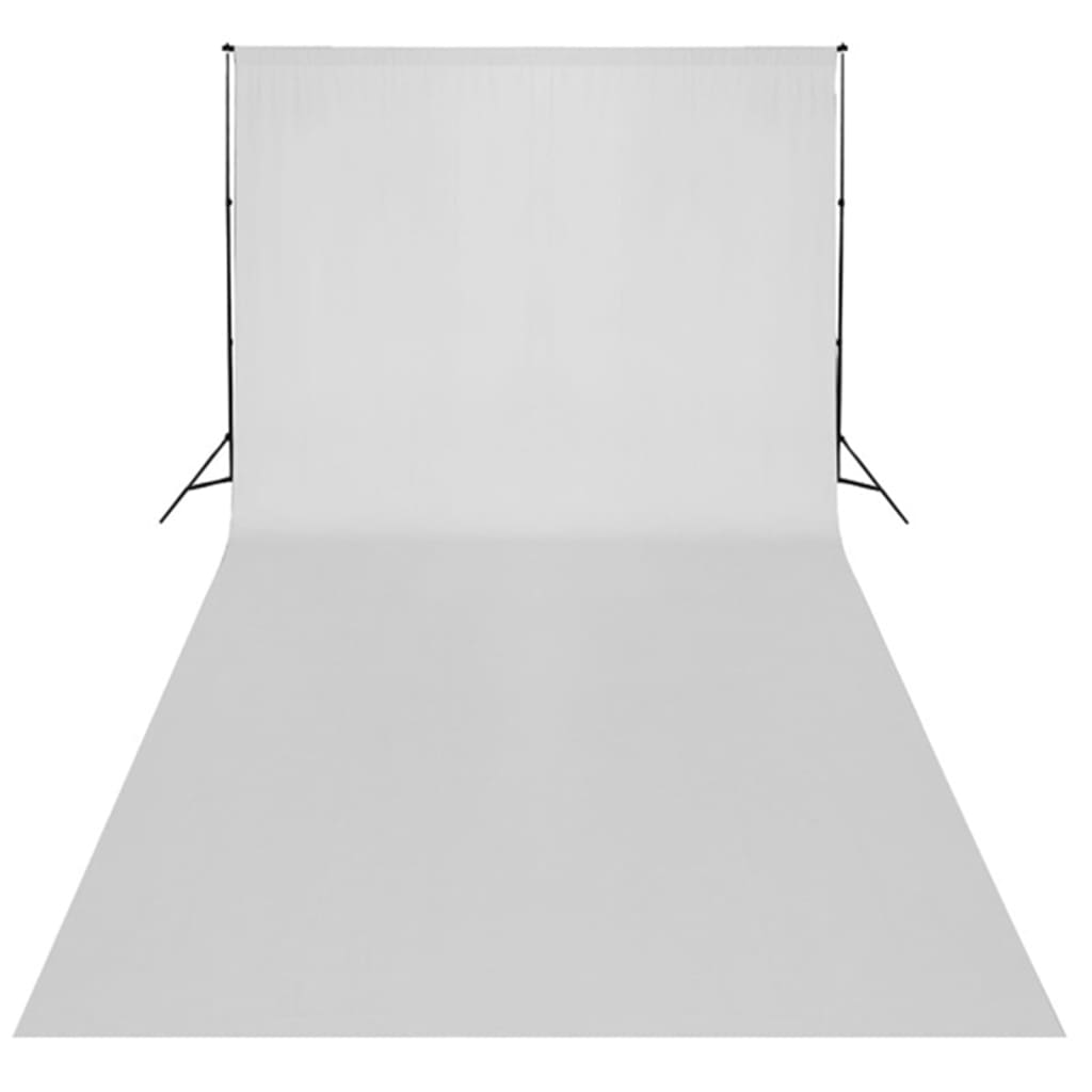 Fotostudioset met lampen, achtergrond en reflector – afbeelding 5
