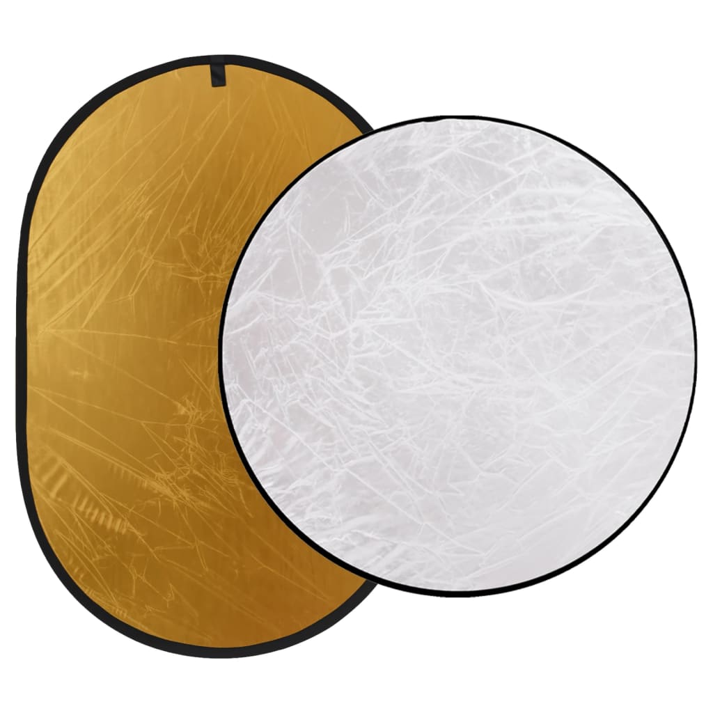 Fotostudioset met lampen, achtergrond en reflector – afbeelding 7
