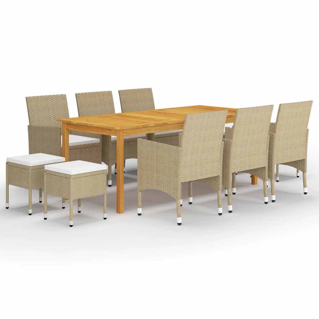 11-delige Tuinset beige
