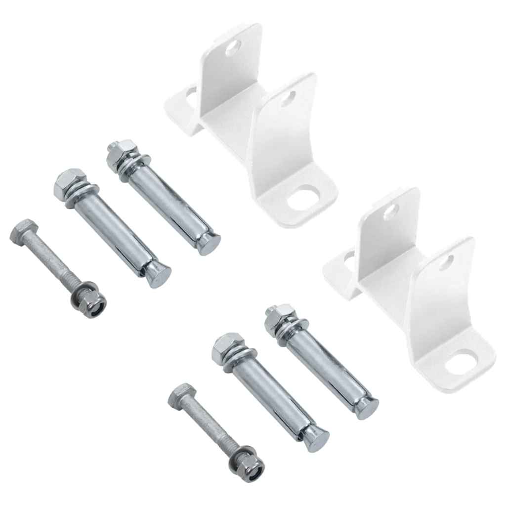 Luifel handmatig uittrekbaar 400x300 cm crèmekleurig – afbeelding 6
