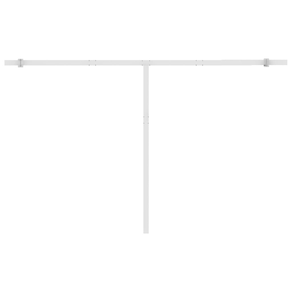 Luifel automatisch met LED windsensor 400x350 cm oranje bruin – afbeelding 5