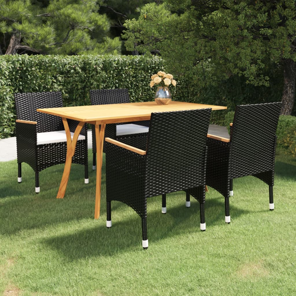 5-delige Tuinset zwart – afbeelding 1