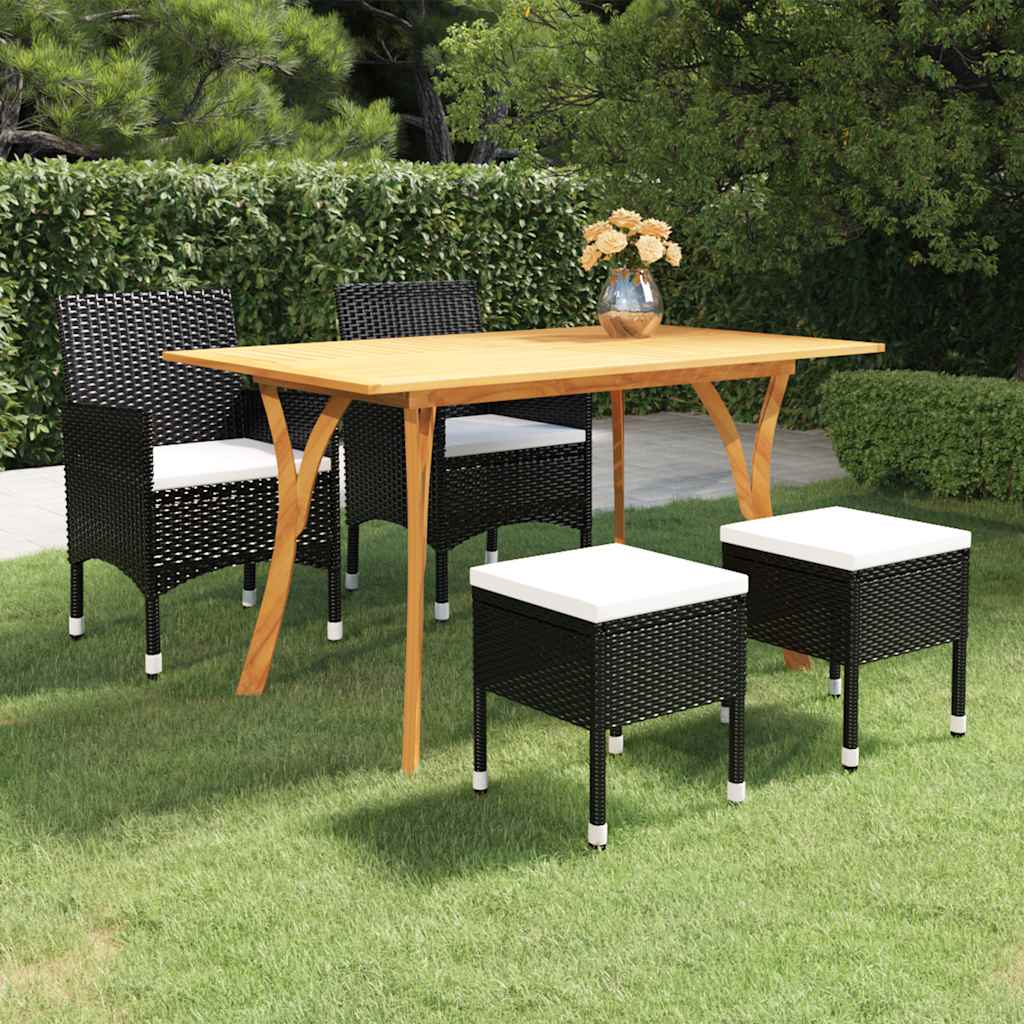 5-delige Tuinset zwart – afbeelding 1