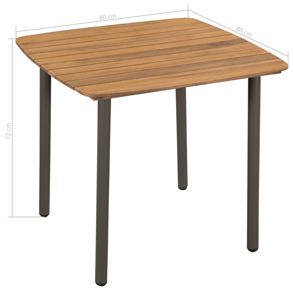 3-delige Tuinset poly rattan zwart – afbeelding 10
