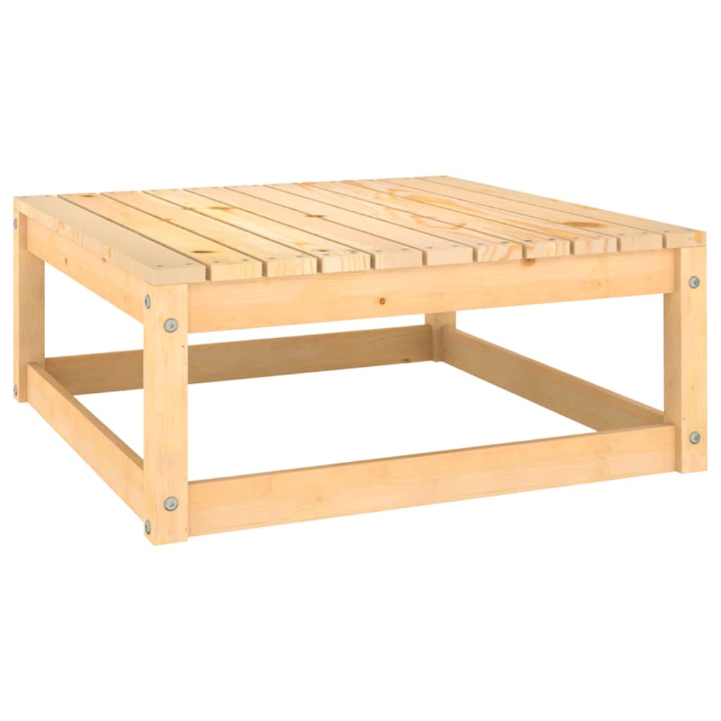 10-delige Loungeset met kussens massief grenenhout – afbeelding 5