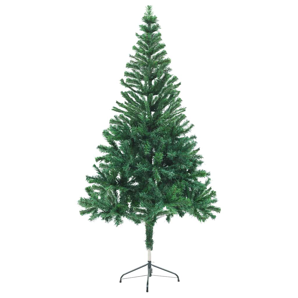 Kunstkerstboom met verlichting en kerstballen 380 takken 150 cm – afbeelding 3