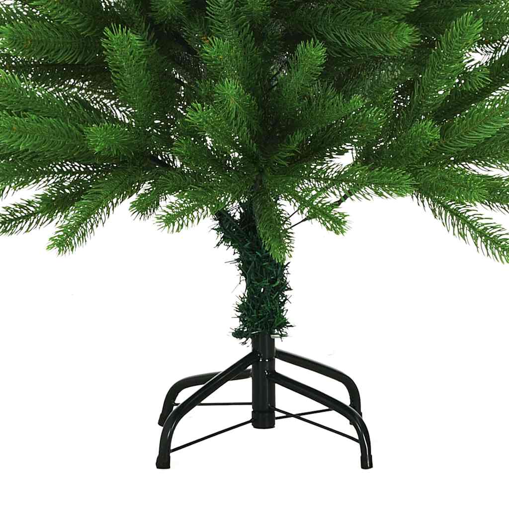 Kunstkerstboom met verlichting en kerstballen 120 cm groen – afbeelding 5