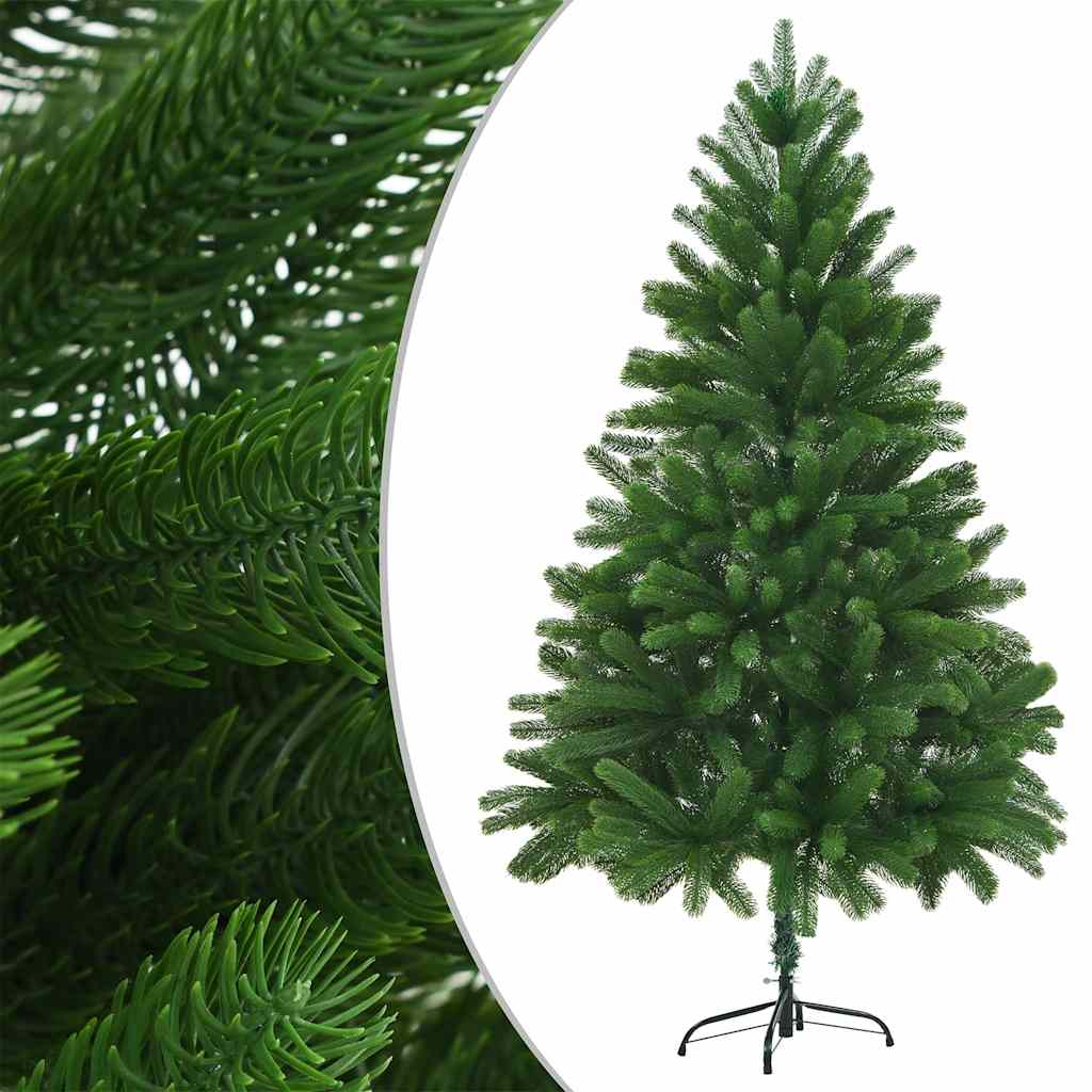 Kunstkerstboom met verlichting en kerstballen 180 cm groen – afbeelding 2