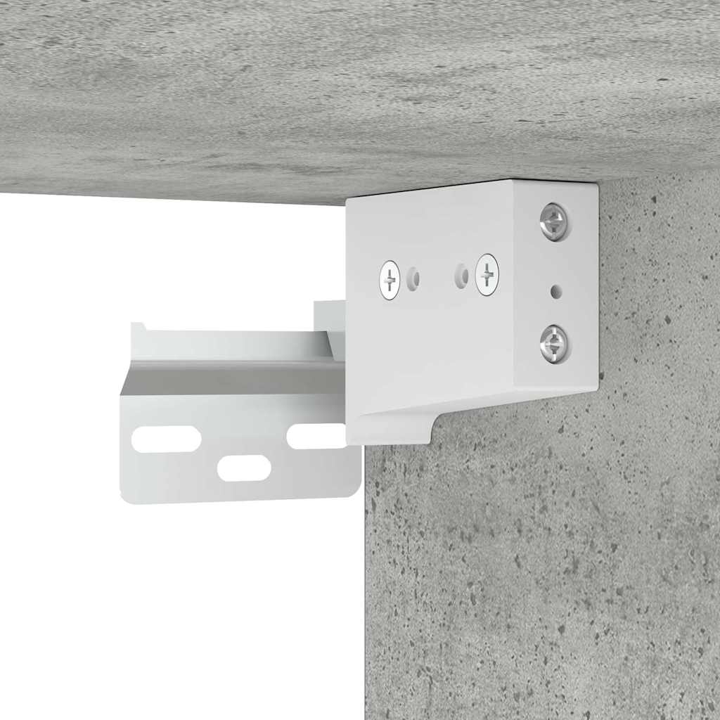 5-delige Tv-meubelset spaanplaat betongrijs – afbeelding 10