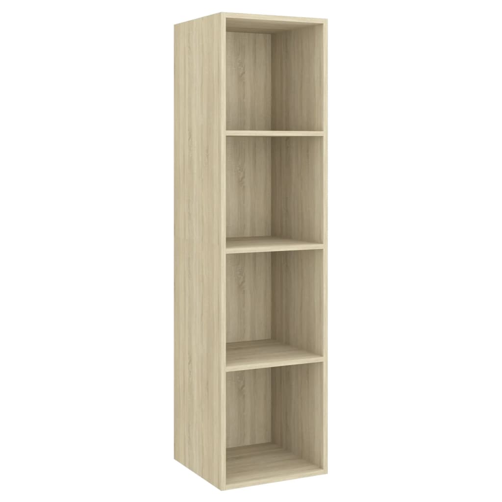 5-delige Tv-meubelset bewerkt hout sonoma eikenkleurig – afbeelding 5