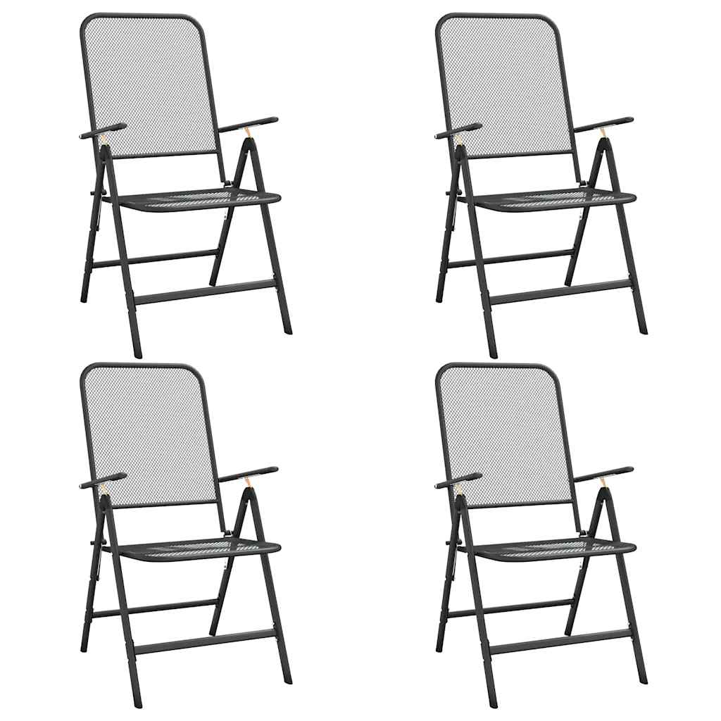 5-delige Tuinset metaalgaas antracietkleurig – afbeelding 7