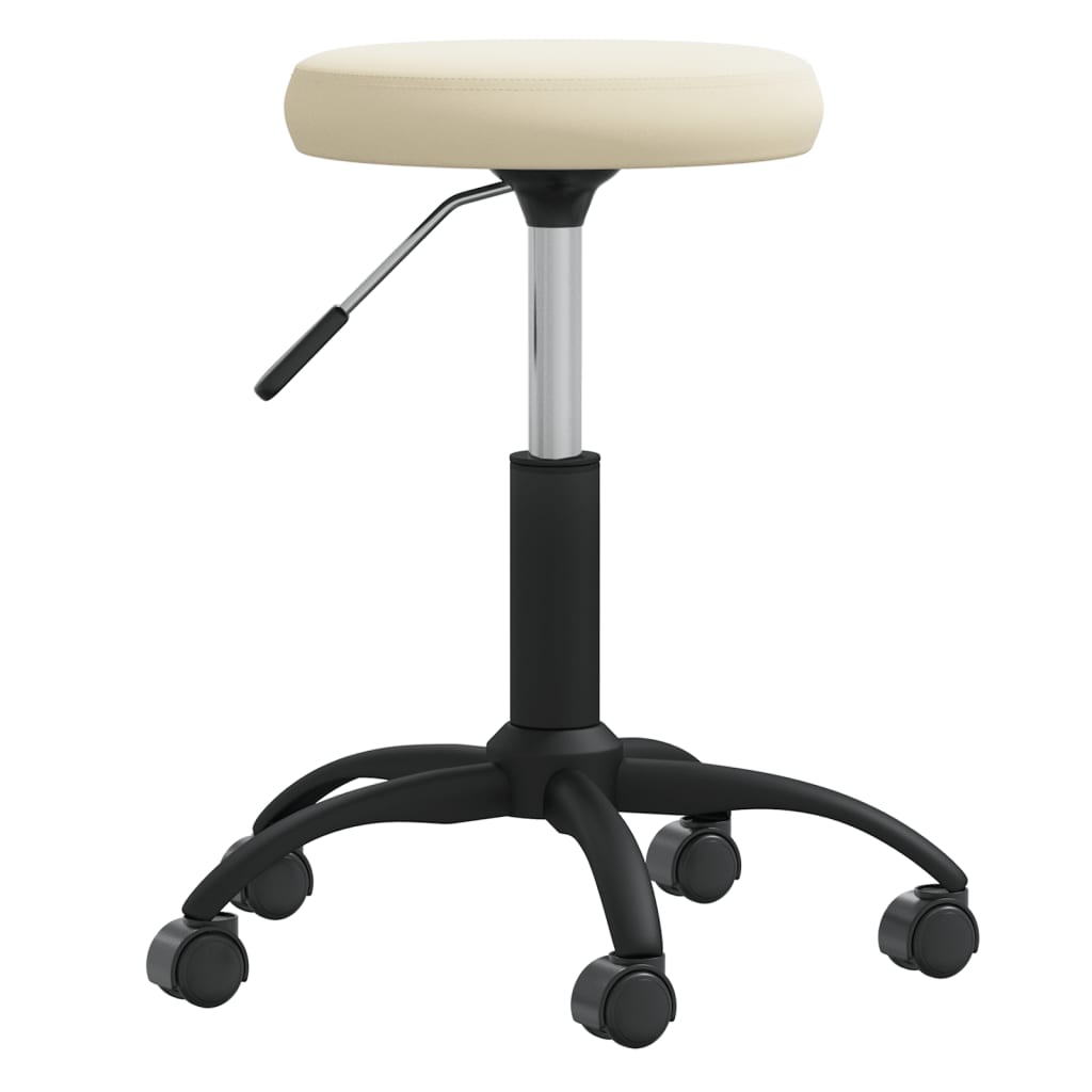 Massagekruk fluweel crèmekleurig