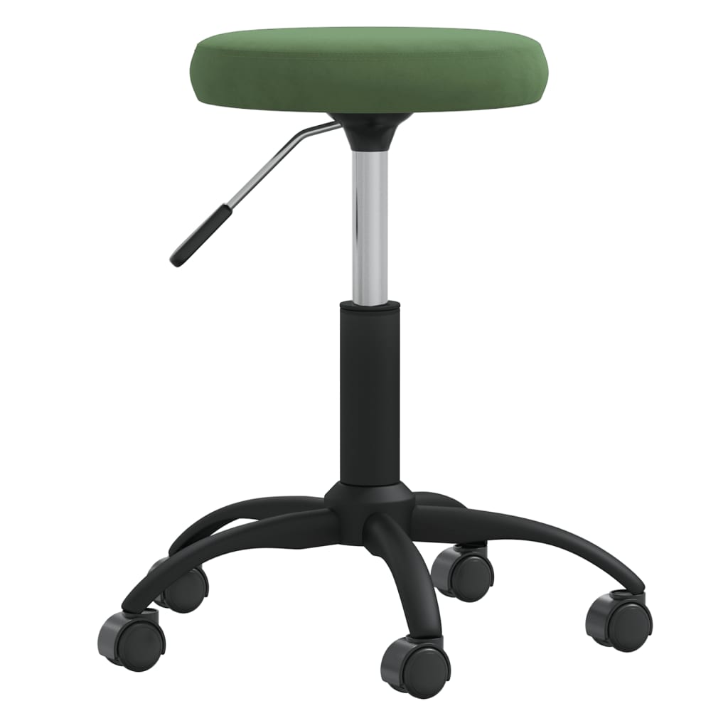 Massagekruk fluweel donkergroen