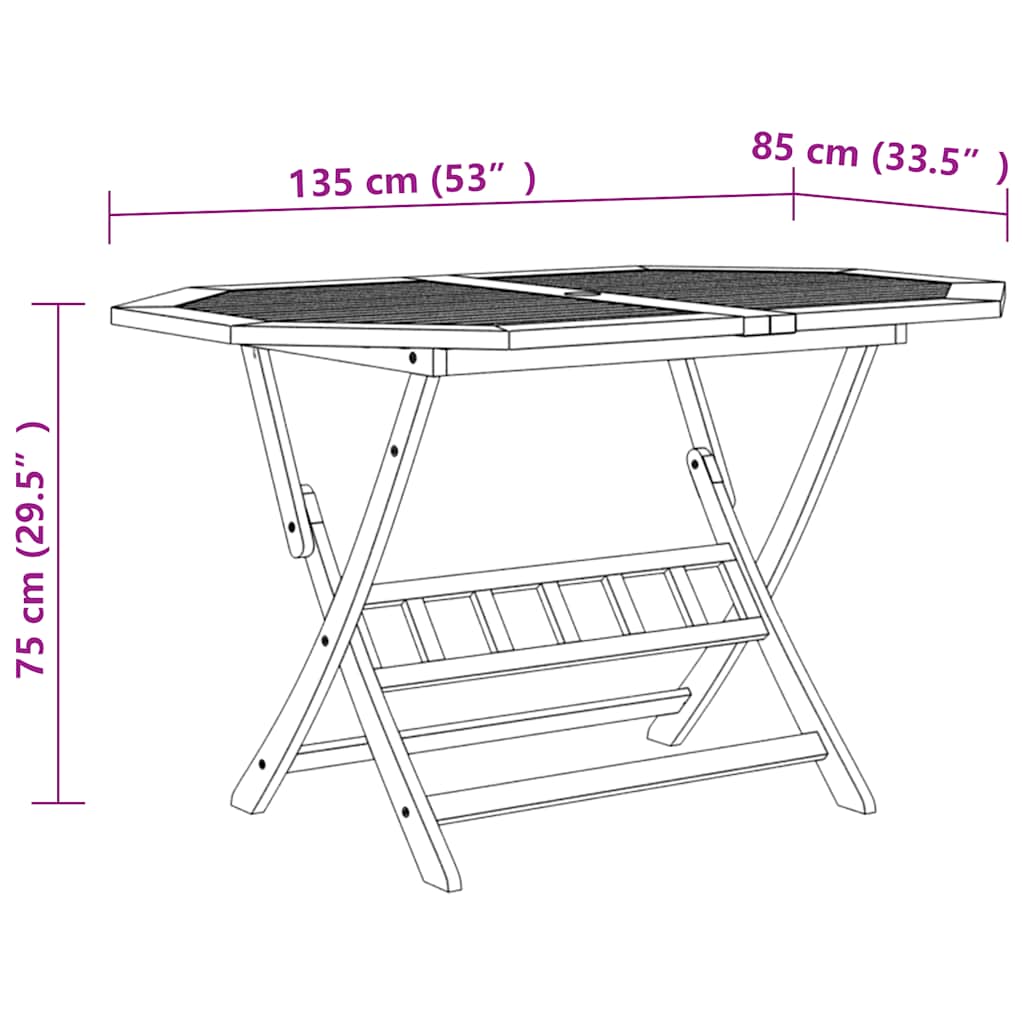 7-delige Tuinset massief acaciahout – afbeelding 7